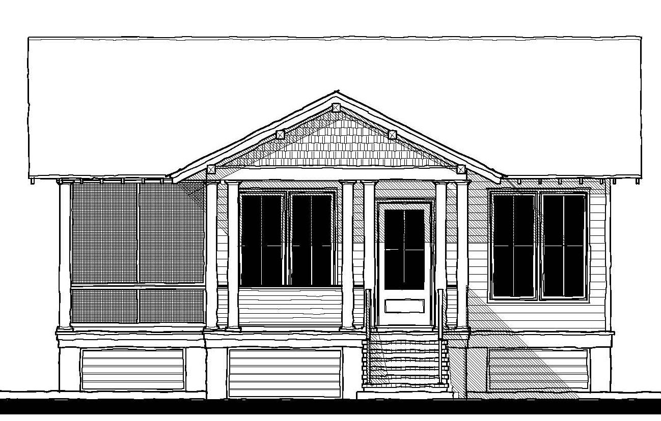 New Laurel (21338-A) — featured elevation