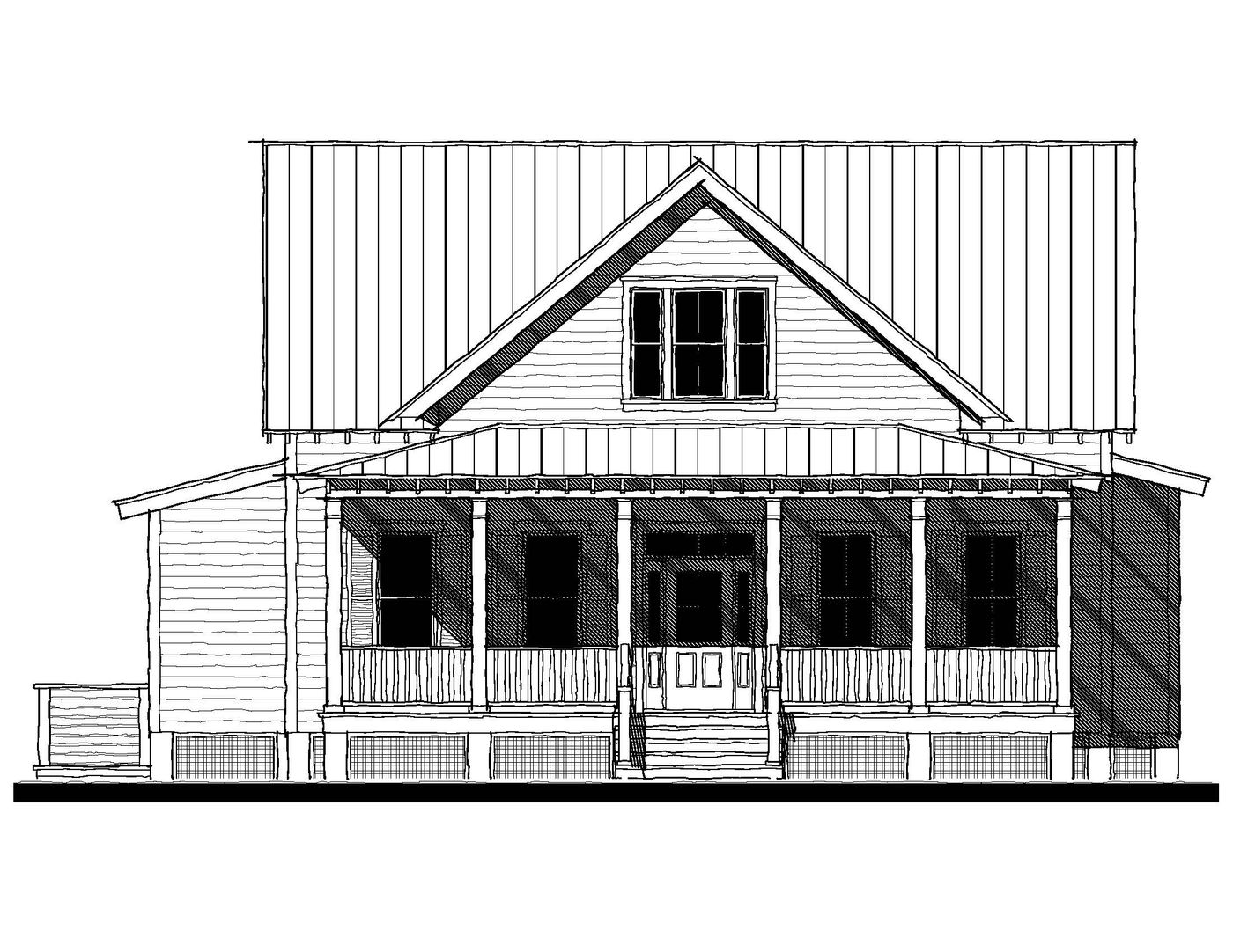 Oak Spring — featured elevation