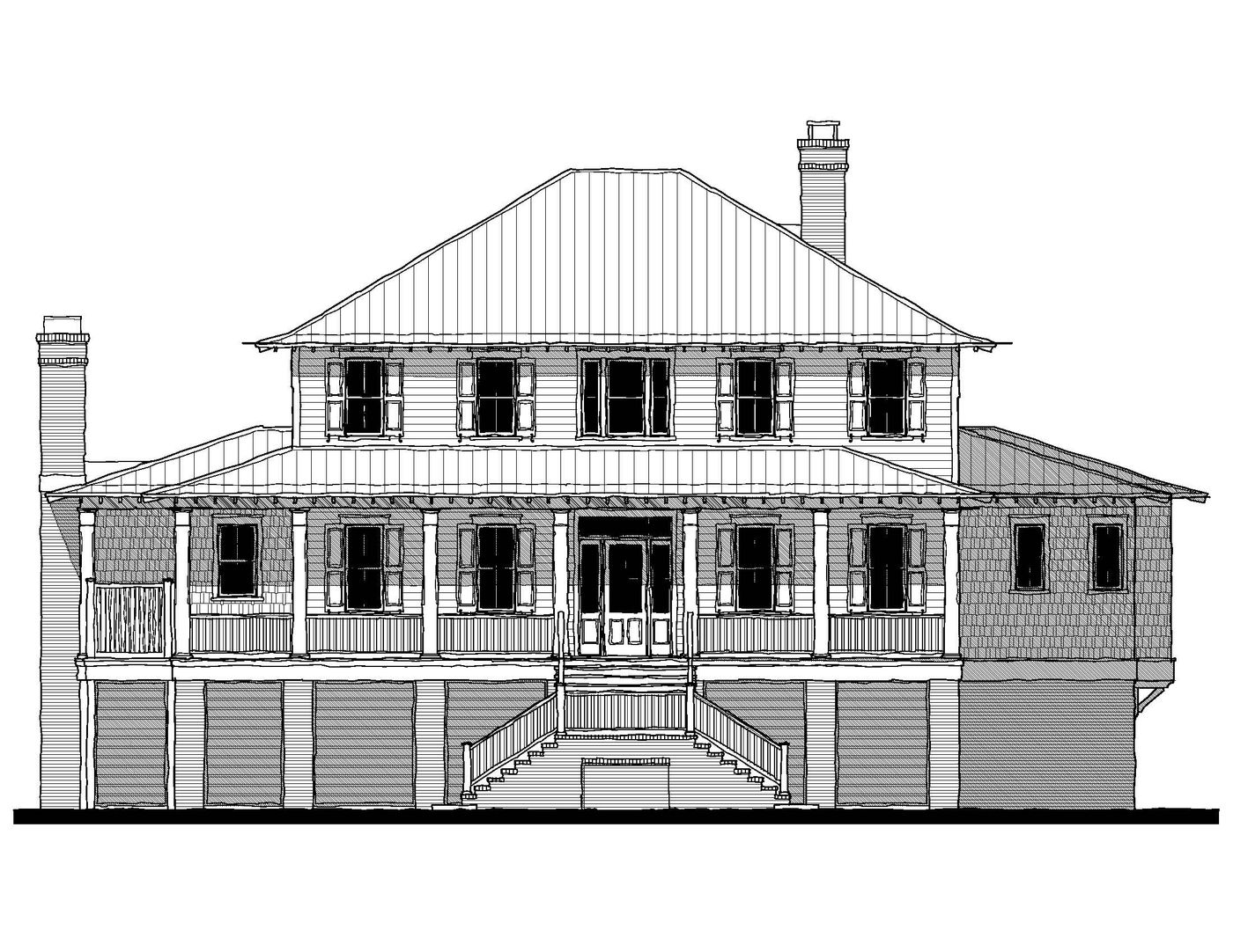 Palmetto Bluff River House (163210) — featured elevation