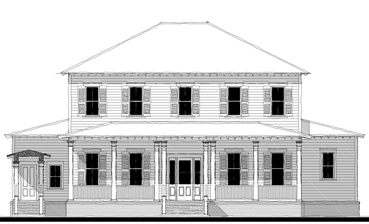 Palmetto Bluff River House (19342) — featured elevation
