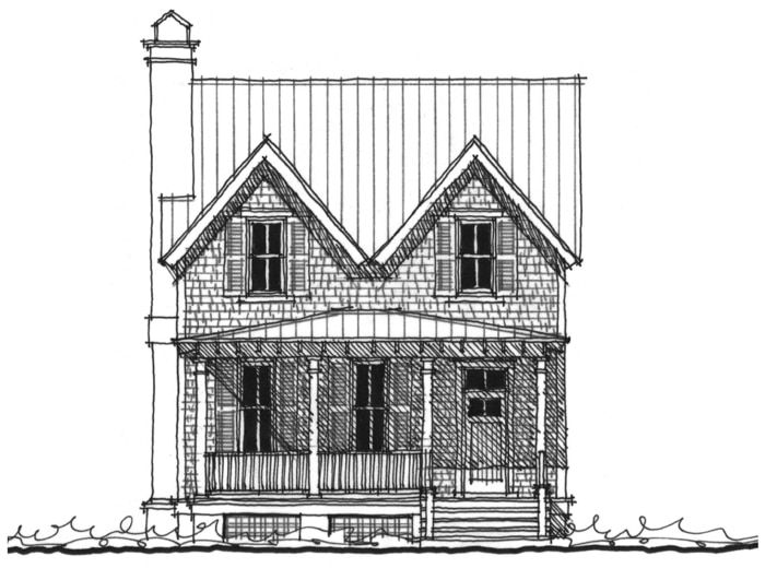 Parrot Creek Cottage — featured elevation