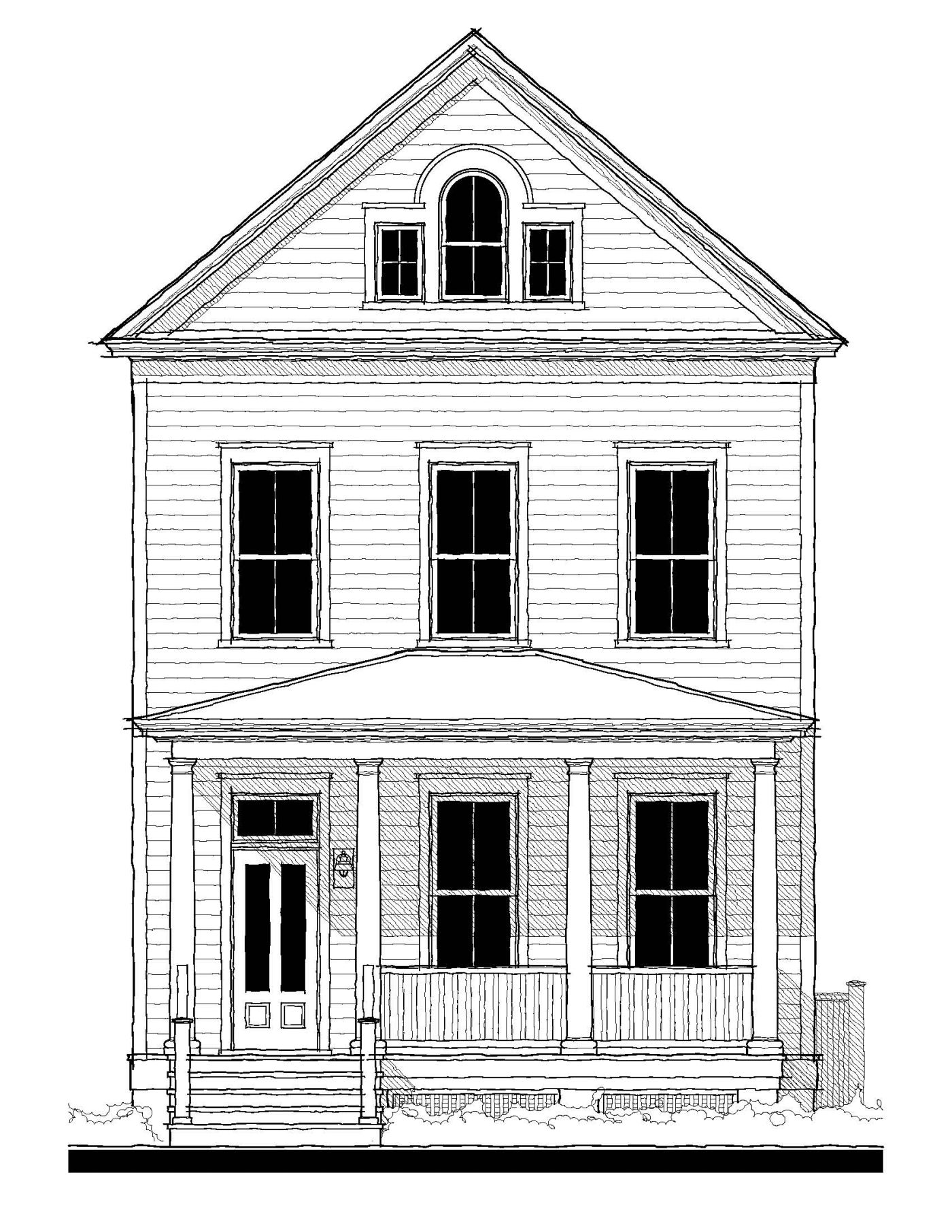 Pleasant Avenue — featured elevation