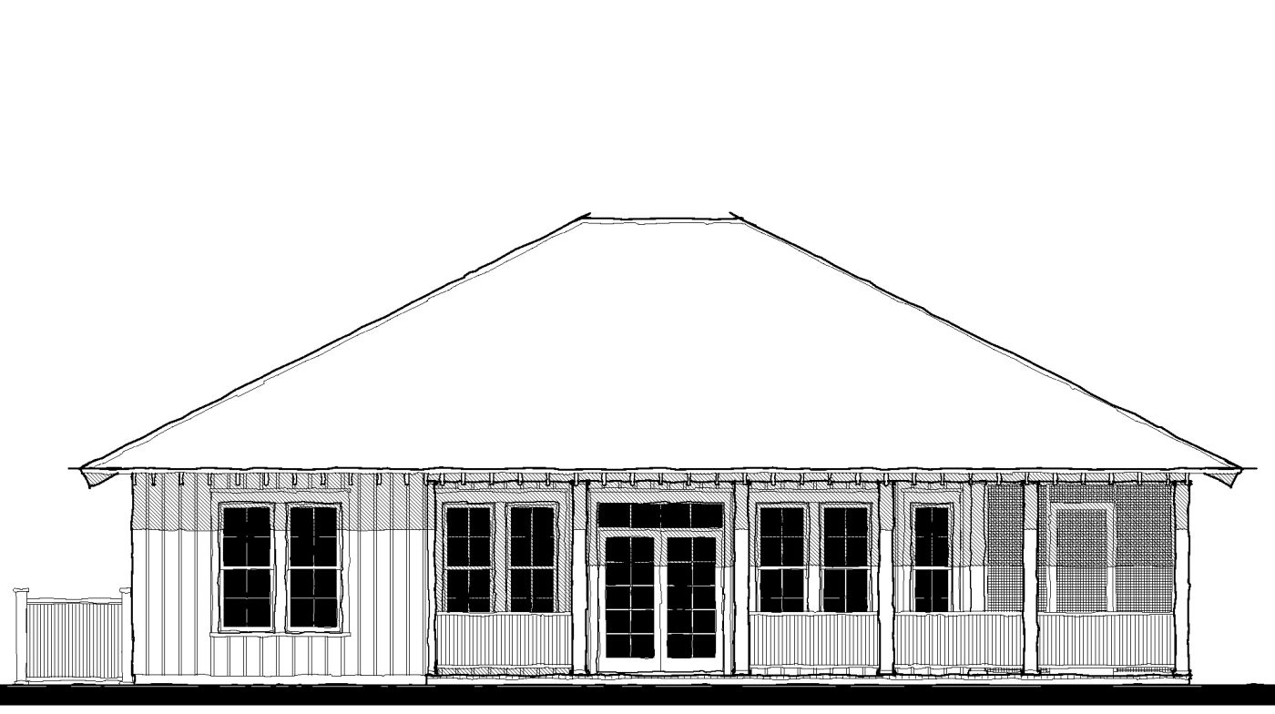 Rutherford's Roost (22305B) — featured elevation