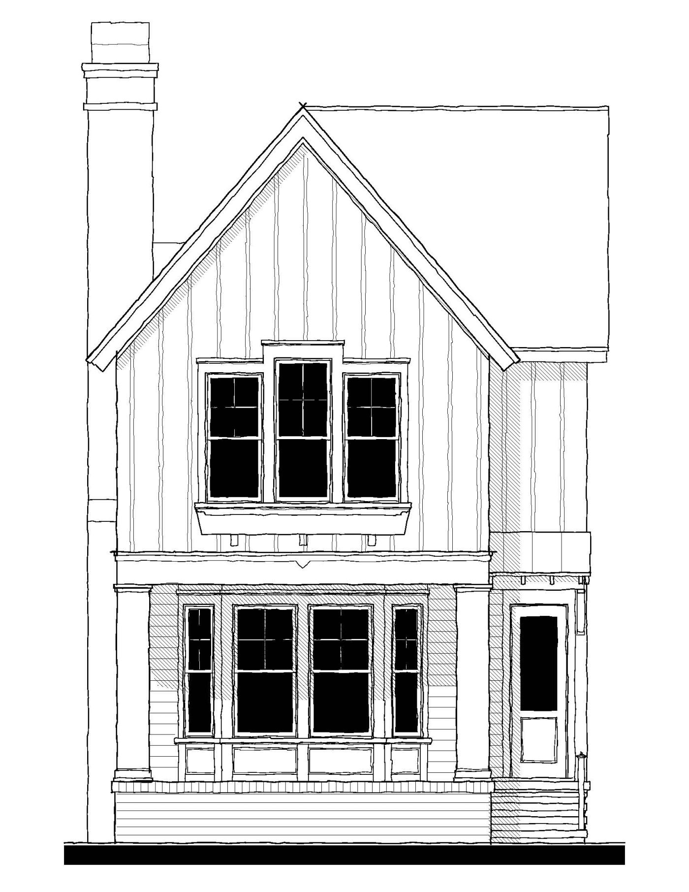 Sisters of the Sea-D (14355) — featured elevation