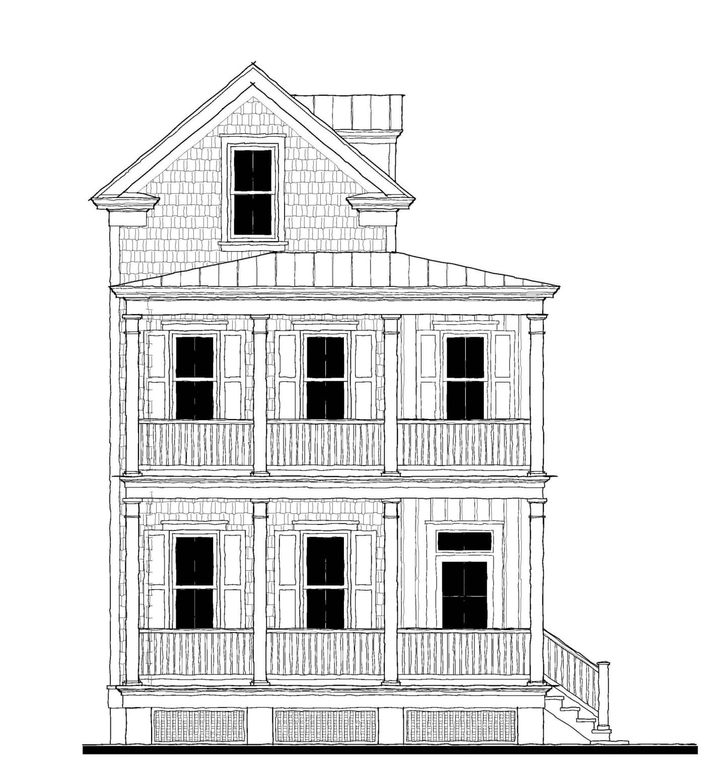 The Amherst (04320) — featured elevation