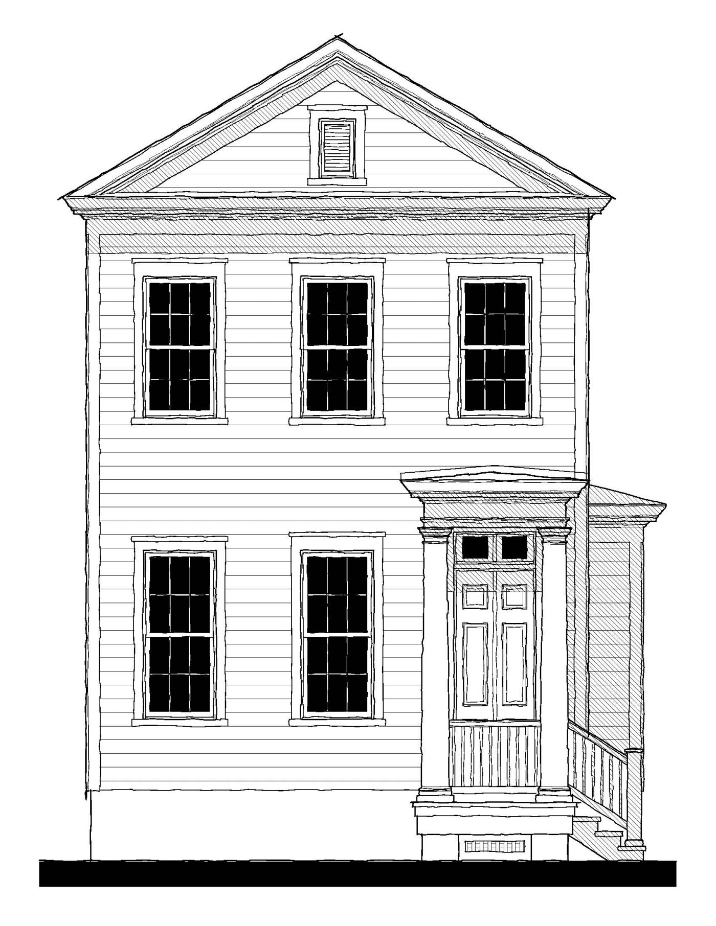 The Barclay (063201) — featured elevation