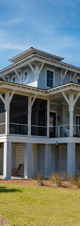 Front Elevation with Porch