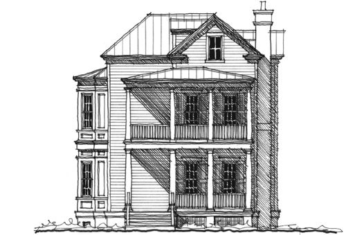 The Calhoun — featured elevation
