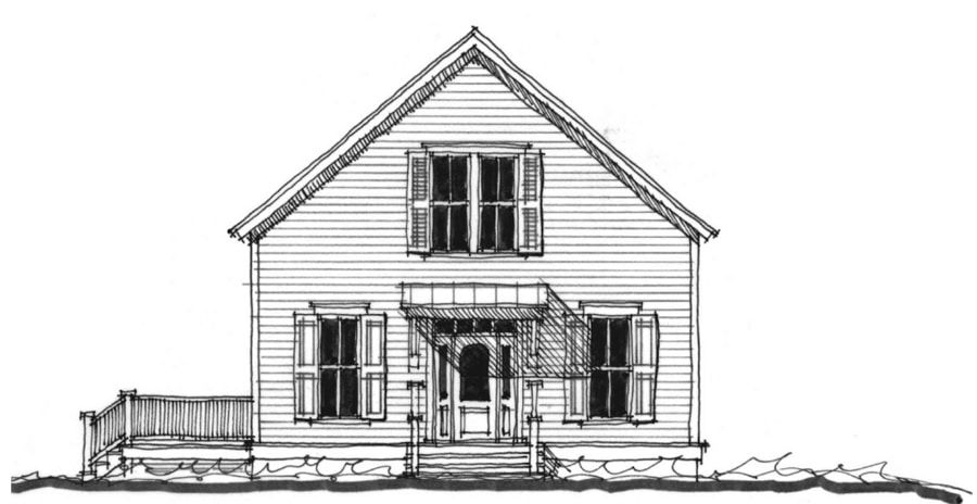 The Callahan — featured elevation