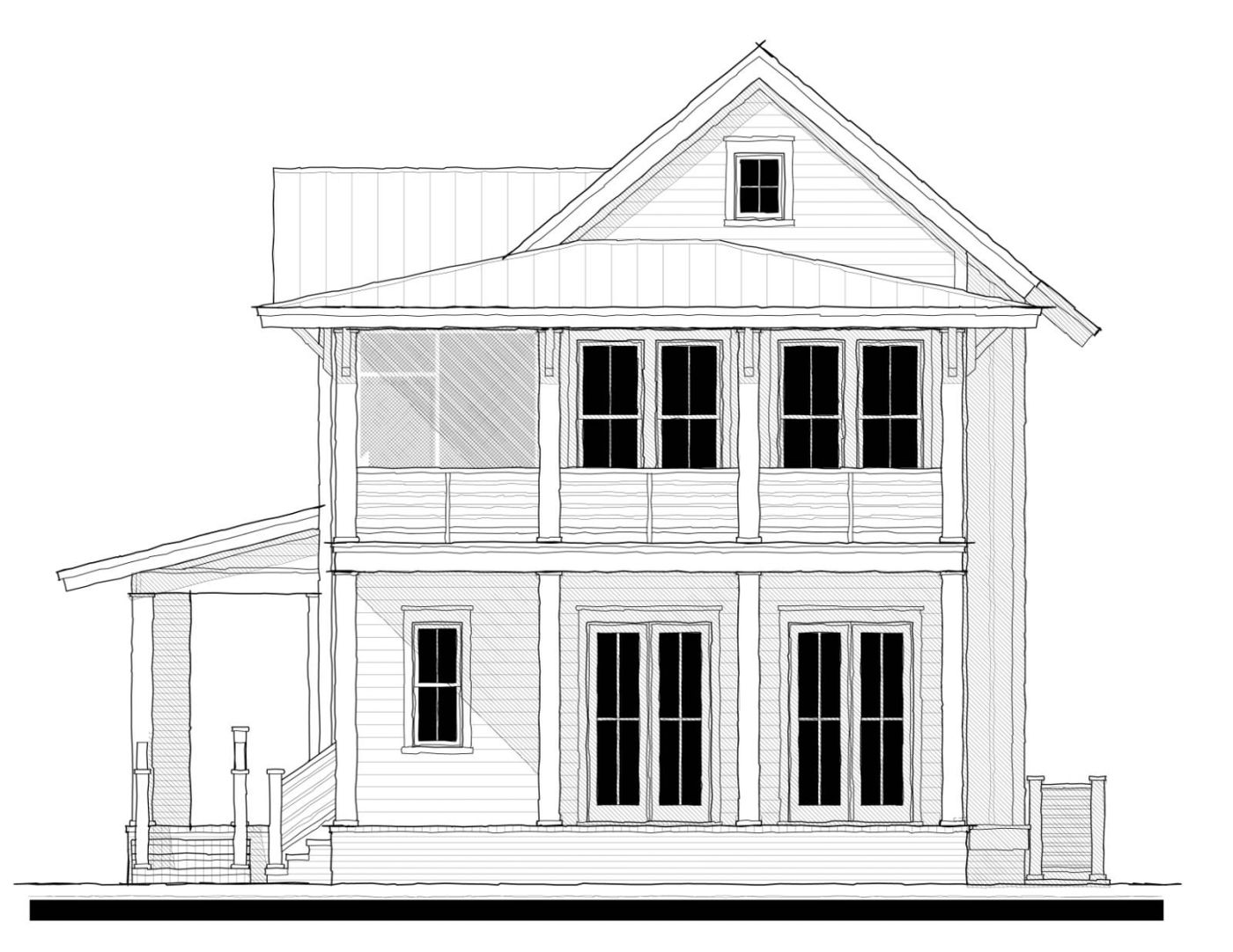 The Craven (23370) — featured elevation