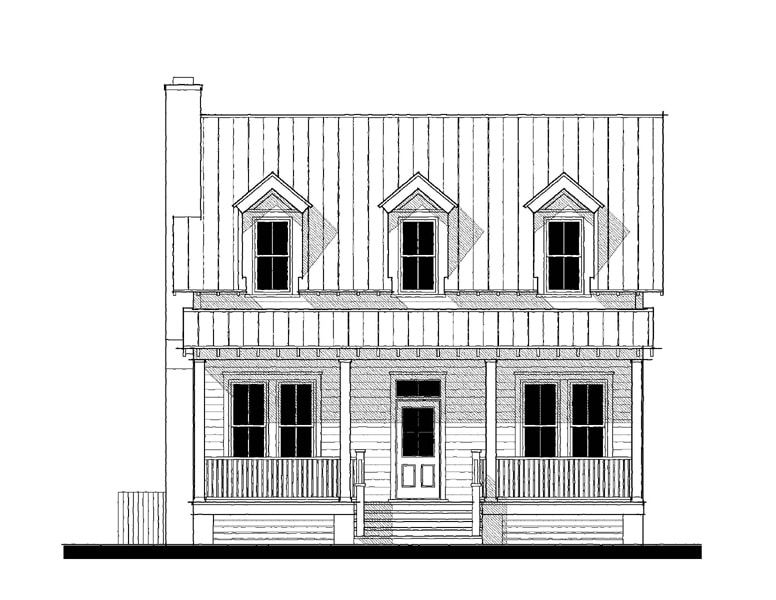 The Valley Farm Cottage (09391C) — featured elevation