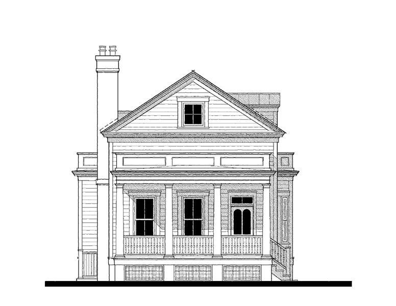 The Verdier (09391B) — featured elevation