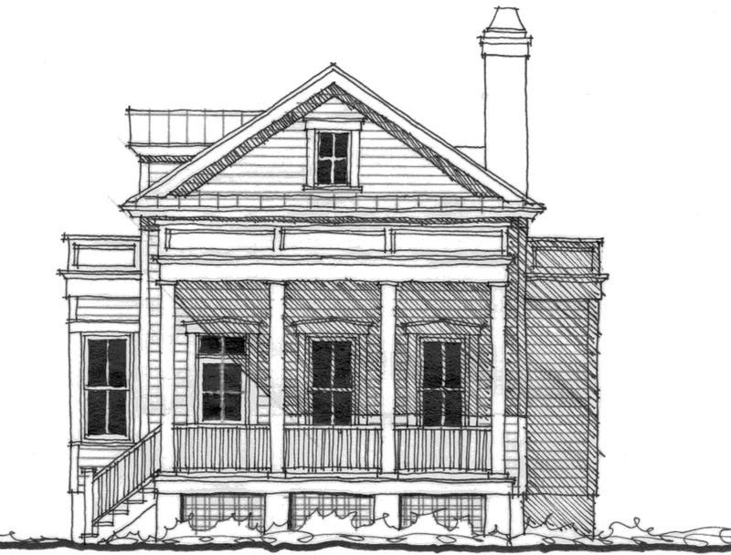 The Verdier (C0012) — featured elevation