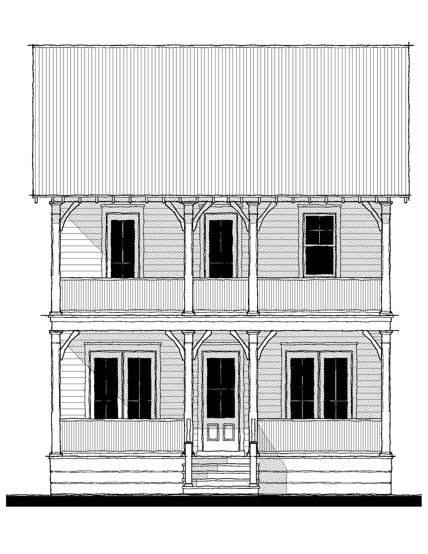The Wheel House — featured elevation