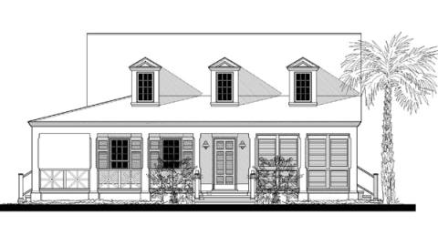 Veranda Bungalow (10100A3)