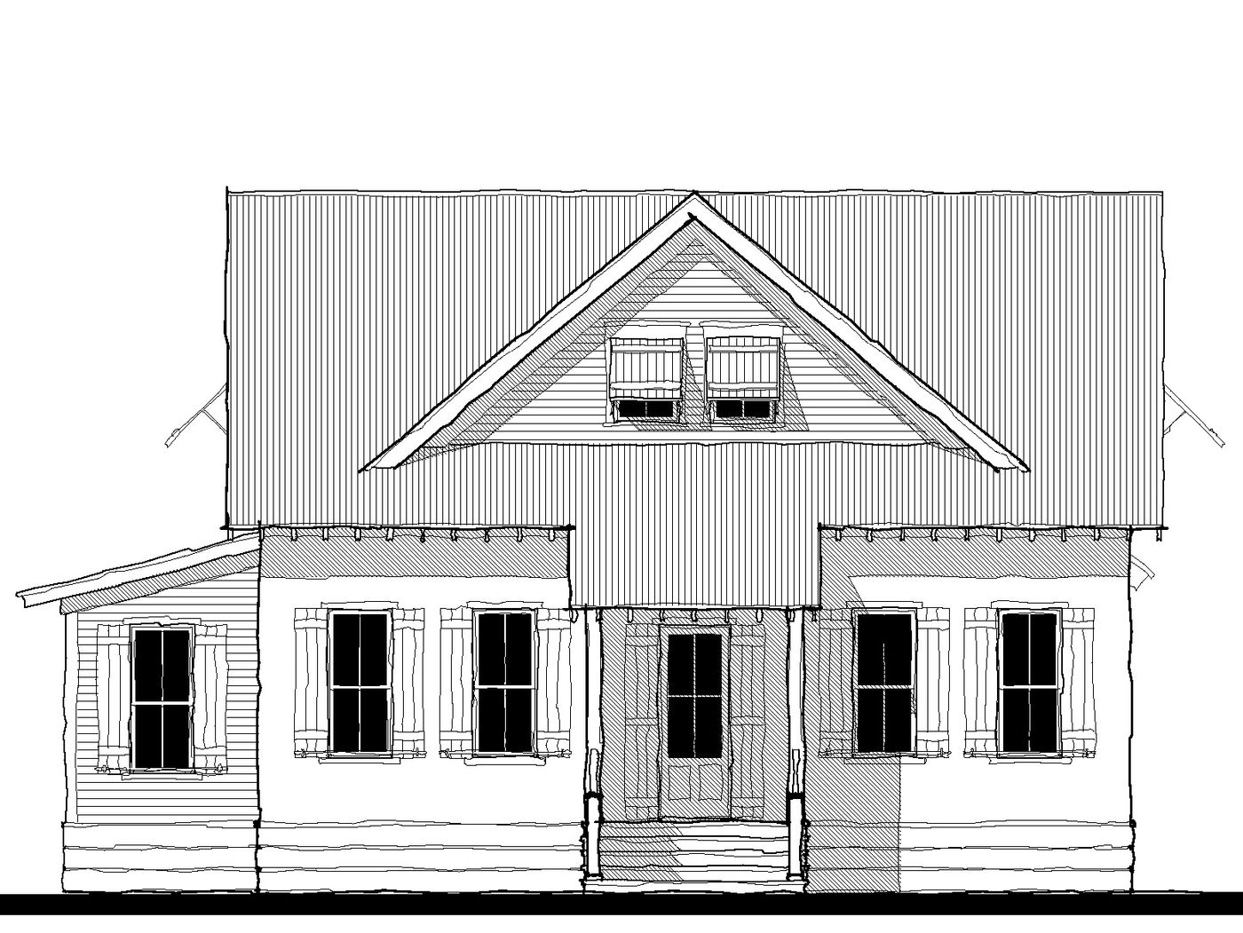White Hall (213188) — featured elevation