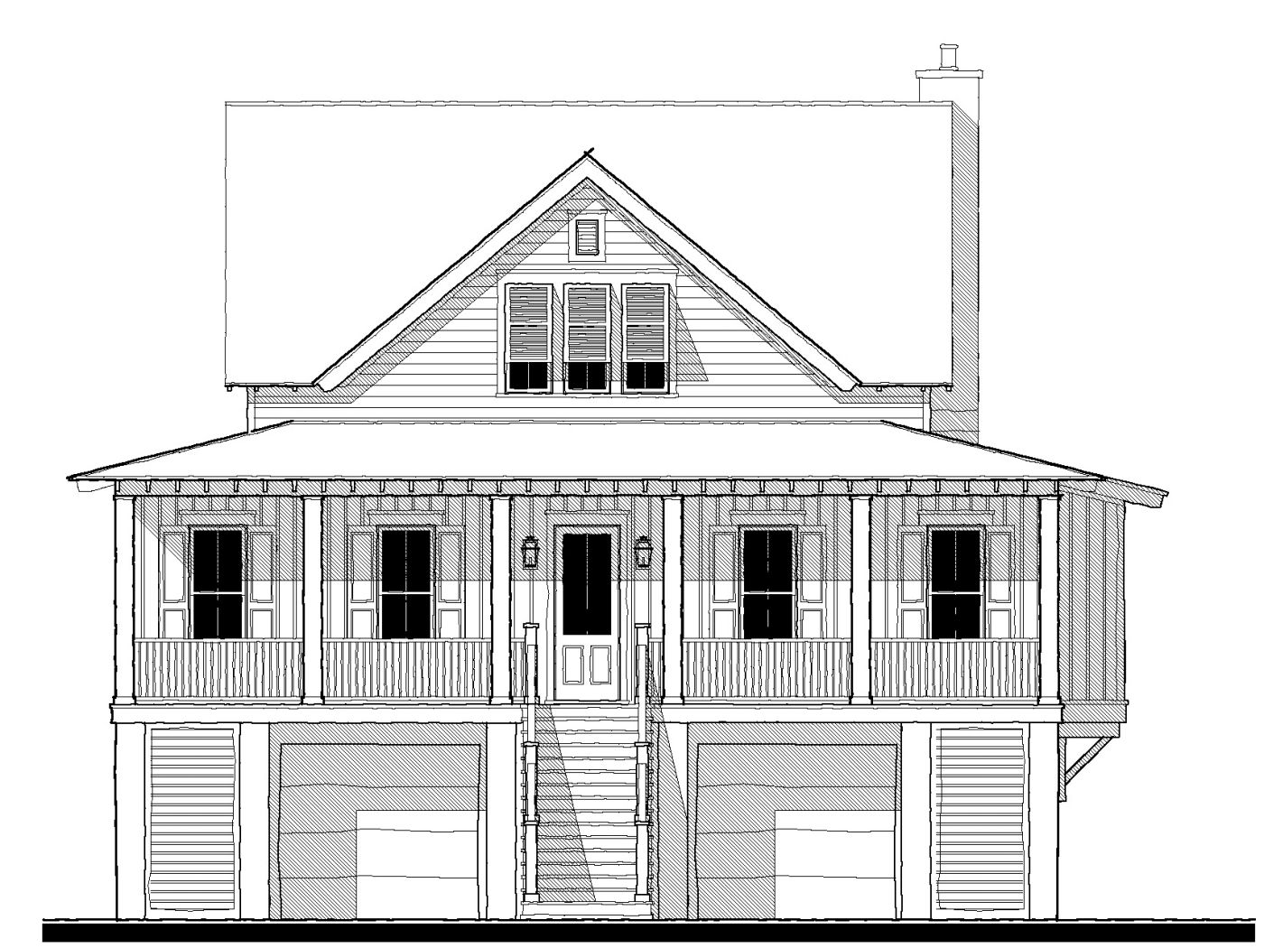White Hall (22353) — featured elevation